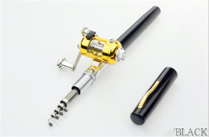 Mini Ice Fishing Rod Pocket Raft Rod Portable Gift Fishing Rod - Image 3