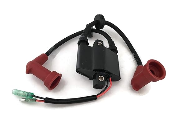 Boat Motor Ignition Coil Assy 6B4-85570-00 for Yamaha Outboard Parsun 9.9HP 15HP 2-stroke Engine