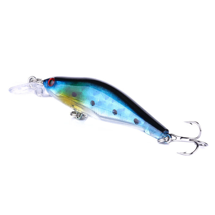 Hengjia 8cm 6.3g Saltwater Deep Diving Far Casting Hard Lure Artificial Baits Crankbaits Minnow - Image 3