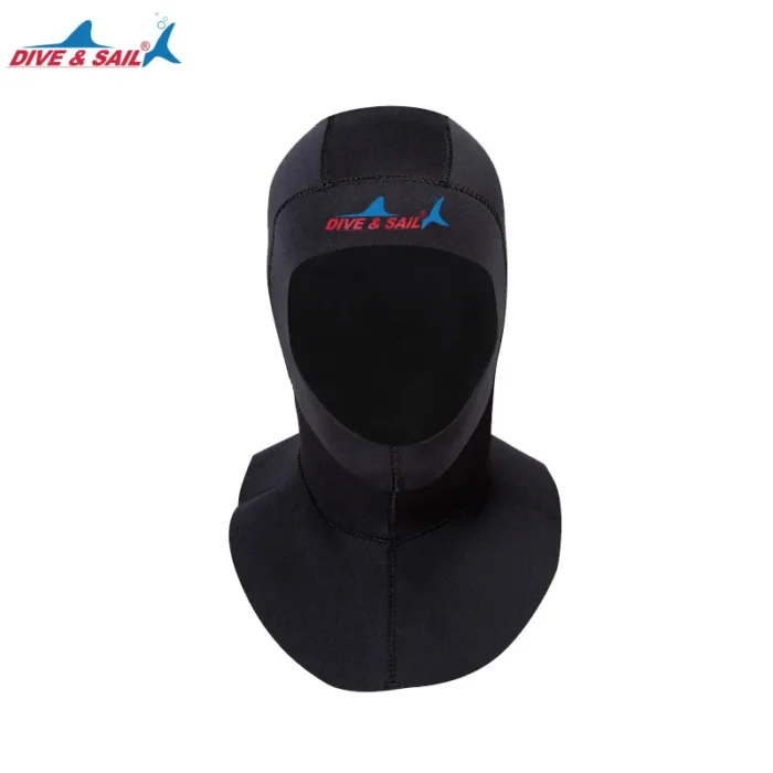 DIVE & SAIL 3MM Durable Stretchable Diving Cap Thermal Hat Surfing Swimming Wetsuit Hood Neoprene Scuba Diving Hood - Image 6