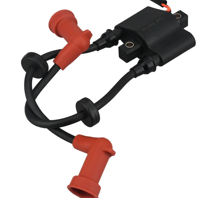 Boat Motor Ignition Coil Assy 6B4-85570-00  for Yamaha Outboard Parsun 9.9HP 15HP 2-stroke Engine