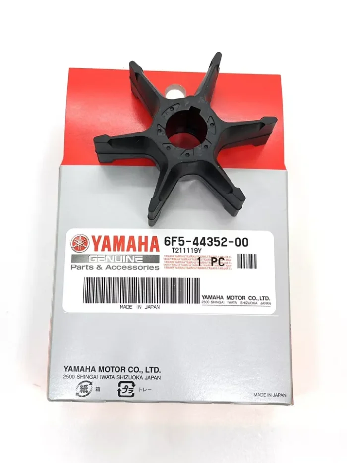 Yamaha 40G / 40J / 40Q Genuine Outboard Water Pump Impeller 40hp 6F5-44352-00 - Image 2