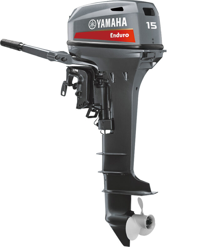 Yamaha E15D 2 stroke outboard motor