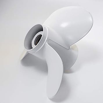 Aluminum Outboard Propeller fit Yamaha Engines 25-60HP,13 Tooth Spline, RH (11 x 15(69W-45943-00-EL))