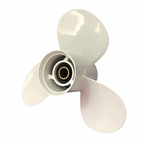 Boat Aluminum Outboard Propeller 9.9HP 15HP Motor 11 1/8 x 13 Diameter 286mm 3 Blades 69W-45945-00-EL for Yamaha Outboard Prop
