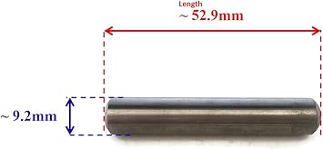 Boat Motor Plunger Shift 676-45635-00 Prop Shaft for Yamaha Outboard C CV 25HP 40HP 50HP 2 stroke Engine