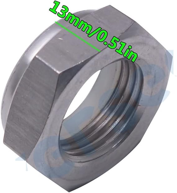 90185-22043 Stainless Steel Self-locking Nut Yamaha Outboard