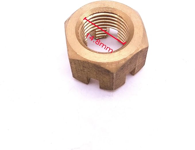 90171-16011 Nut, Propeller Castle for Yamaha 40HP 50HP 55HP 60HP 70HP 90HP Outboard Engine