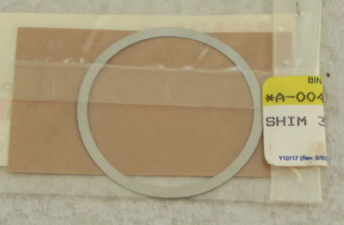 663-45587-01-12 Yamaha Outboard Shim(T: 0.12mm for 30ML 30EL 30ES 30L 30S 30MS 40EL