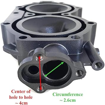 Boat Motor Cylinder Cyl Head Cover 61N 61T-11111 1S 94 1 For Yamaha Outboard C 25HP 30HP 2 stroke Engine