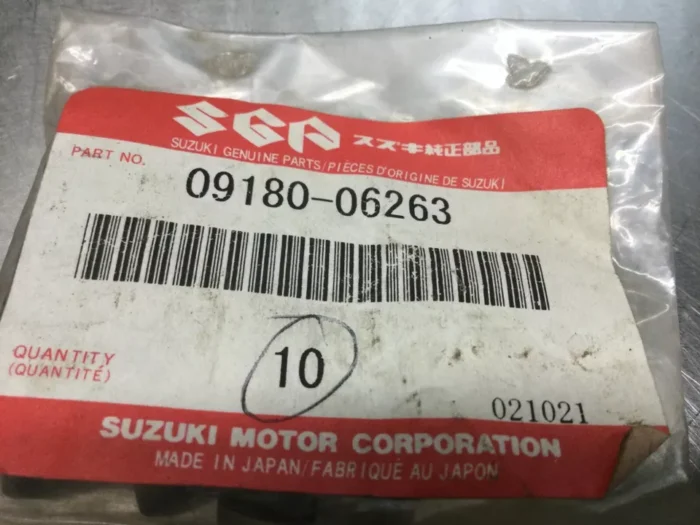 SUZUKI  SPACER P/N# Magneto 09180-06263  (6.2X12.6X6) E2.5D Outboard engine - Image 2