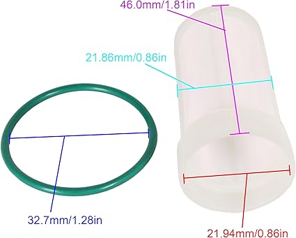 387-02234-0 Fuel Filter is for a genuine Tohatsu (and Nissan) replaceable fuel filter element used in various outboard motors. - Image 3