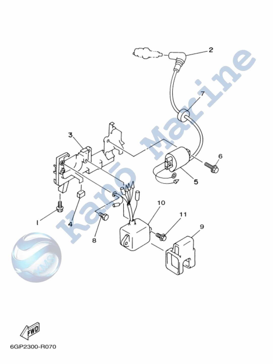 Yamaha 4CMHL Electrical Diagram